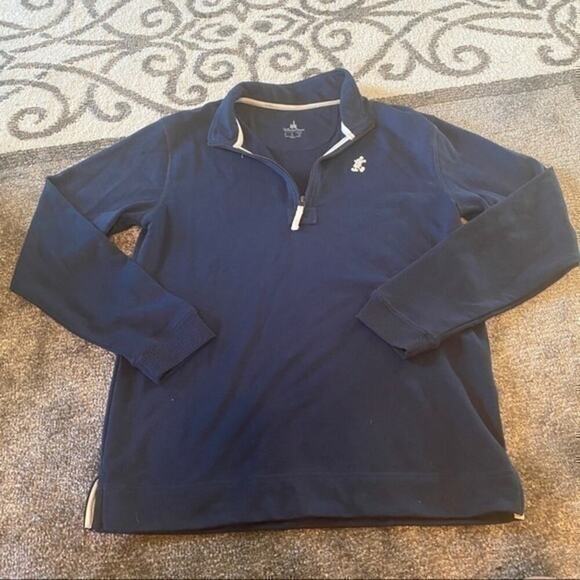 Navy blue Disney parks quarter zip - Picture 2 of 9